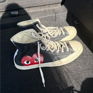 Comme de garçons play converse